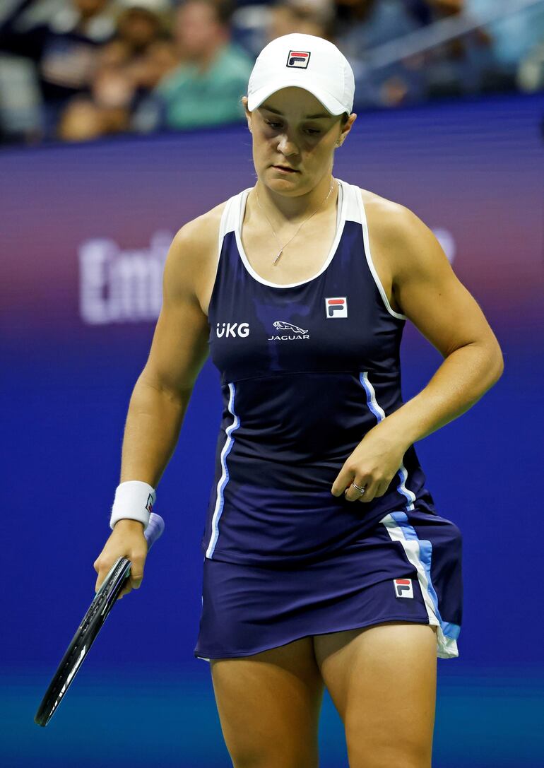 Barty fue eliminada en el Abierto de los Estados Unidos