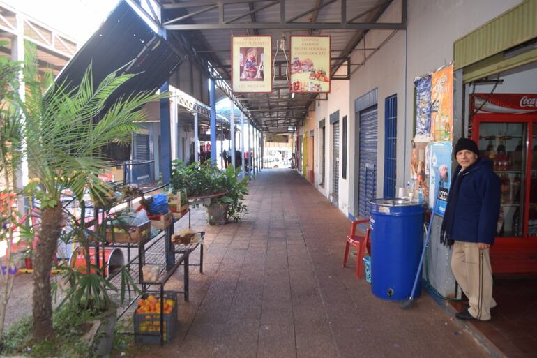 Paseo “Los Oleros”, donde iniciarán los trabajos de 
hermoseamiento urbano.