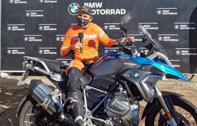 Exitosa fue la jornada de la clínica de manejo organizada por BMW Motorrad Paraguay, con la asesoría del corredor argentino Ramiro Gandola.