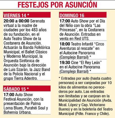 FESTEJOS POR ASUNCIÓN