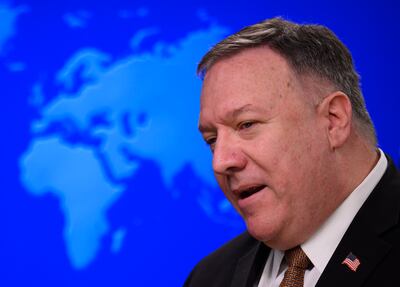 Mike Pompeo, secretario de Estado de EE.UU.