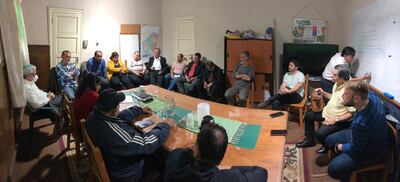 Reunión de la Cúpula del Frente Guasu (Foto : Gentileza)