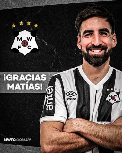 Después de militar en Montevideo Wanderers de Uruguay, el argentino Matías Castro proseguirá su carrera futbolística en el Sportivo Luqueño.