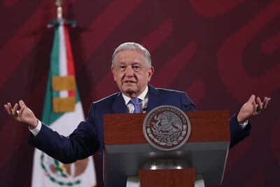 El presidente de México, Andrés Manuel López Obrador, en una imagen de archivo.