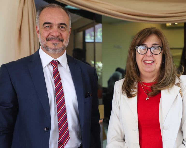 Juan Claudio Gaona y Lourdes Torras.