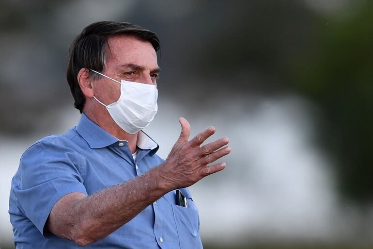 El presidente brasileño Jair Bolsonaro.