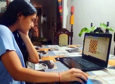 Paula Oviedo una de las grandes protagonistas juveniles del deporte ciencia paraguayo.