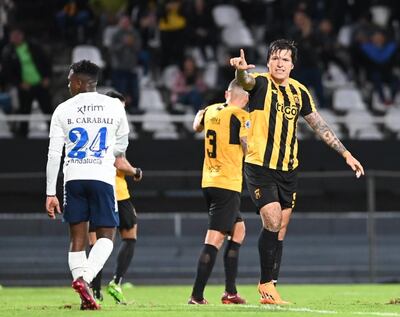 Federico Santander anotó el gol para Guaraní