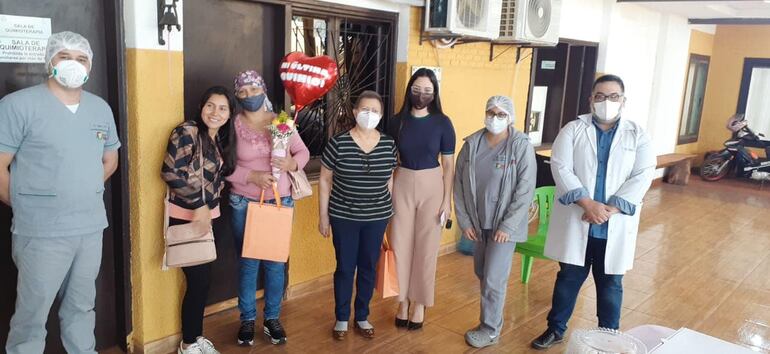 A través de la Fundación Apostar por la Vida, varios pacientes con cáncer lograron superar la enfermedad.