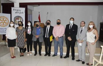 Lanzamiento de la campaña Despertar con la presencia de autoridades y representantes del sector privado.