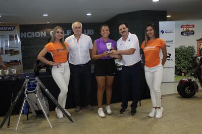 Varios atletas se consagraron campeones del torneo de Golf Copa Quimfa que se disputó en AGC.