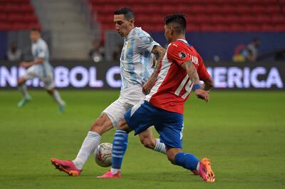 Angel Di María dijo que Argentina mereció ganar.