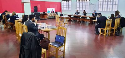 El juicio oral se desarrolló en el cuartel de la Agrupación Especializada, por motivos de seguridad.