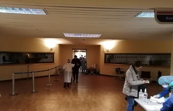 Interior del aeropuerto Silvio Pettirossi, cerrado a vuelos comerciales desde marzo pasado.