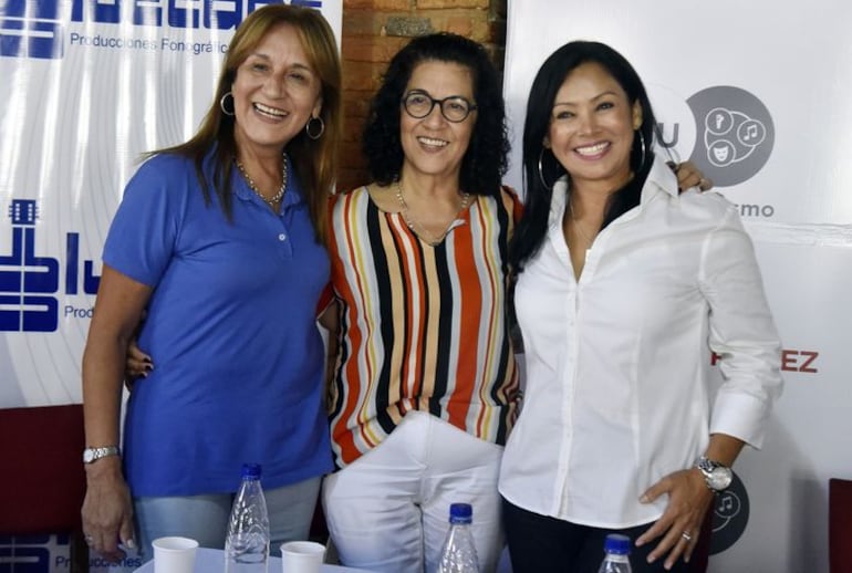 Las hermanas Vera y Mirta Talavera.