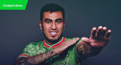 Darío Lezcano, goleador de Juárez de México y que es pretendido por el Colo Colo de Chile.