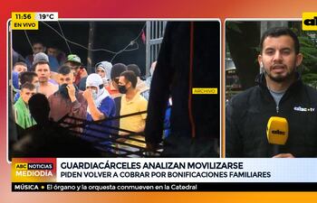 Guardiacárceles analizan movilizarse, piden volver a cobrar por bonificaciones familiares