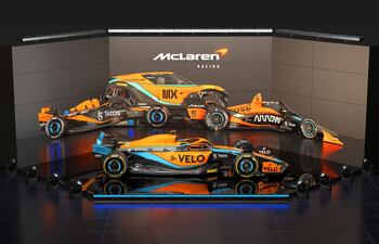 Así luce el nuevo McLaren MCL36, que estará a los mandos de Lando Norris y Daniel Ricciardo en 2022.