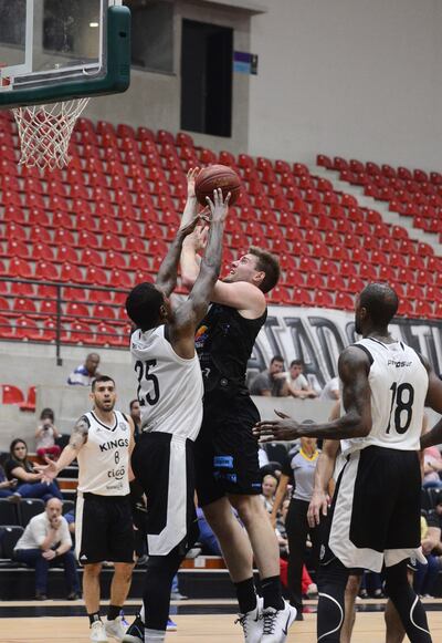 Fernando Dose jugando por San José, contra Olimpia, en 2019.