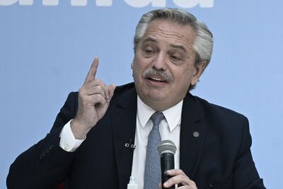 La cancillería argentina informó hoy que el gobierno de Alberto Fernández optó por retirarse del "Grupo de Lima".