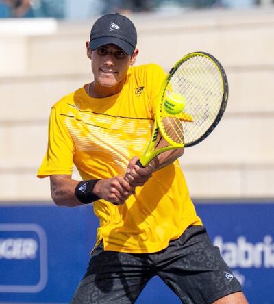 Adolfo Vallejo (18 años) avanzó a cuartos del US Open Junior.