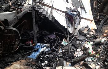 Las familias afectadas en muchos casos ya no pudieron recuperar ninguna de sus pertenencias