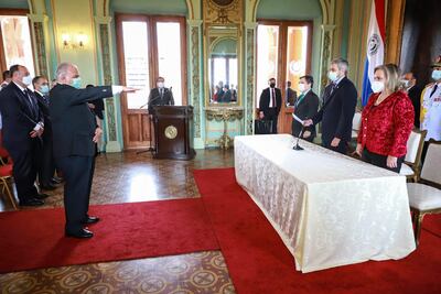 Este martes juró como embajador ante Marruecos el señor Víctor Hugo Paniagua Fretes.