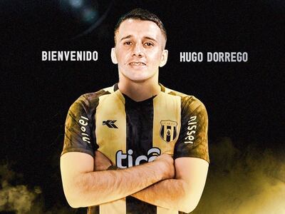 Hugo Dorrego, uruguayo de 29 años, es el quinto refuerzo de Guaraní para la temporada 2023.