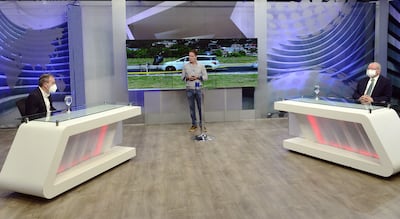 Los profesores doctores Tomás Mateo Balmelli y Antonio Arbo estuvieron anoche en ABC TV.