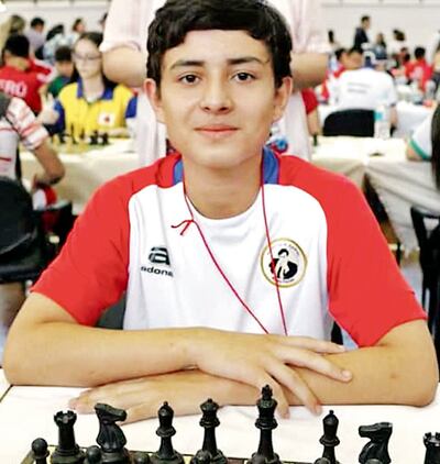 MF Alejandro Benítez, fue uno de los tres invictos de la clasificación con GMs José Cubas (1º) y Neuris Delgado (3º).