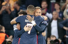 Las tres estrellas del PSG redujeron a nada los esfuerzos del equipo israelí.