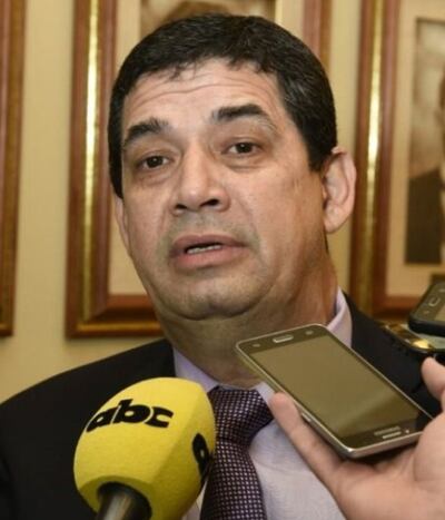 Hugo Velázquez, vicepresidente de la República. Señaló que la gestión de Abdo debe evaluarse en la pandemia.