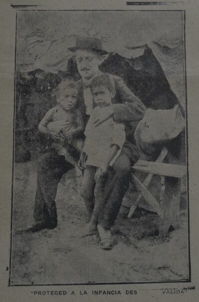 Una publicación de finales de 1918 pide proteger a los niños de la gripe española.