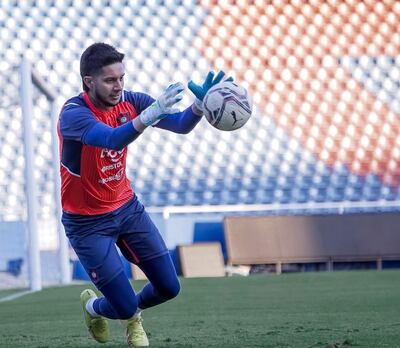 El luqueño Miguel Ángel Ramón Martínez Irala (24 años), guardameta de Cerro Porteño.