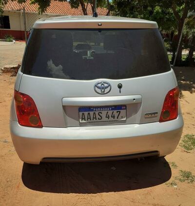 El vehículo incautado: fue vendido cinco veces por contrato privado y no una transferencia.