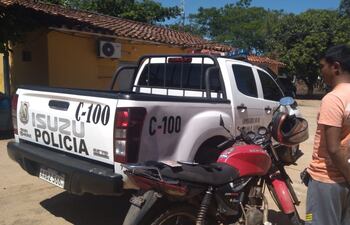 Julio César Florentín Pereira fue detenido por agente de la Comisaría de Mariano Roque Alonso.