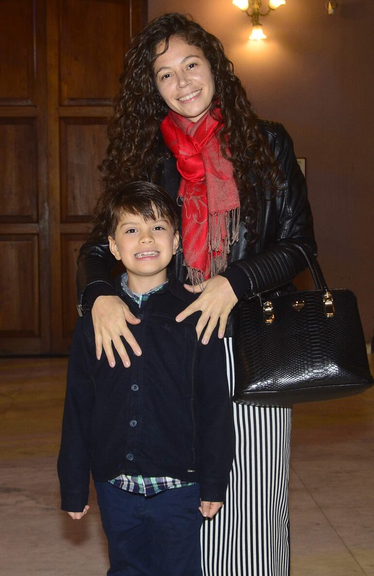 Agustín Mariano y Leticia Leonis.