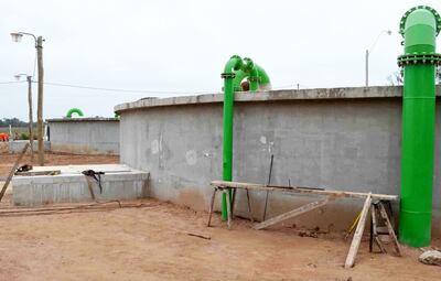 Tras ocho años desde el inicio de las obras, se siguen realizando "ajustes" en el acueducto de Loma Plata.