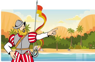 América recibe a los primeros europeosA