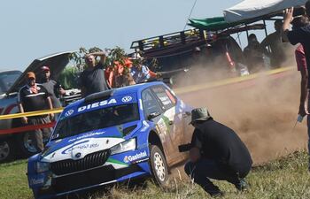 Juan Martín Masi está anotado en la RC2A junto a Rubén García, con el Skoda Fabia Rally2 EVO.