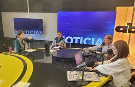 Paola Vaccotti, presidenta de Feipar, en estudios de ABC Cardinal 730 AM este miércoles.