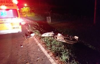 Ever Milciades Salinas Villagra(30), víctima fatal del accidente