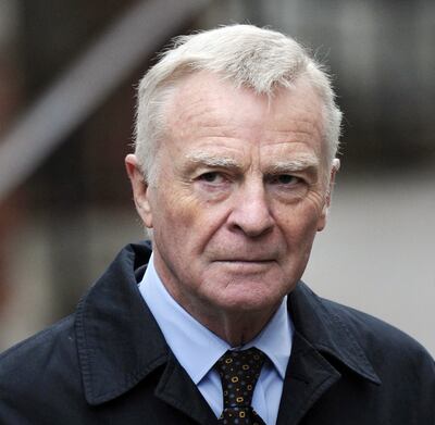 Max Mosley, controvertida figura y expresidente de la FIA.