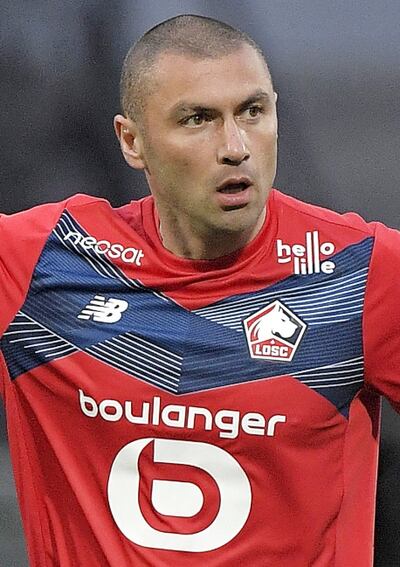 Burak Yilmaz fue el goleador del Lille con 16 anotaciones.