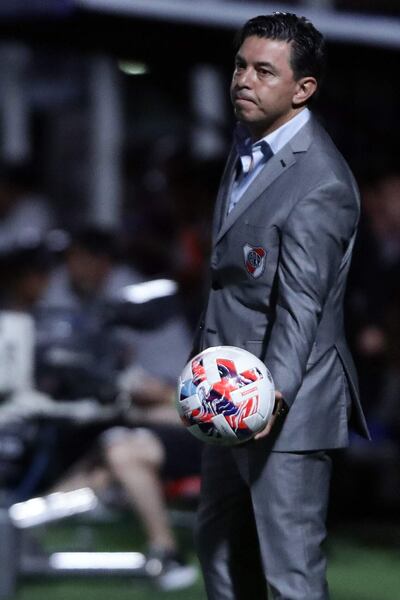 Marcelo Gallardo está por ganar su primer título de Liga argentina con River.