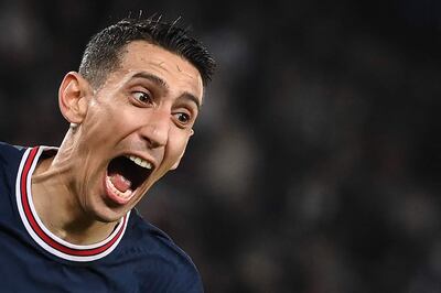 Ángel Di María fue ayer el héroe del París ST con un gol y una asistencia.