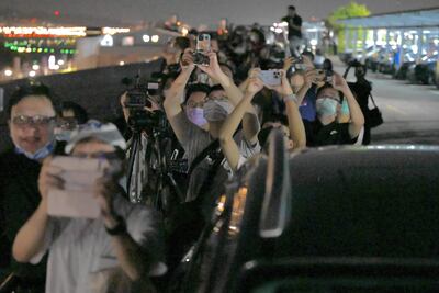 El avión que llevó el martes a la presidenta de la Cámara de Representantes de Estados Unidos, Nancy Pelosi, a Taiwán fue el más seguido en la historia del sitio web Flightradar24 de rastreo de vuelos.