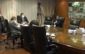 Sesión de la Corte Suprema de Justicia