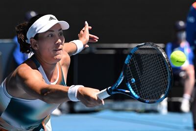 Garbine Muguruza está en la siguiente ronda.