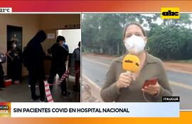 Sin pacientes COVID en Hospital Nacional